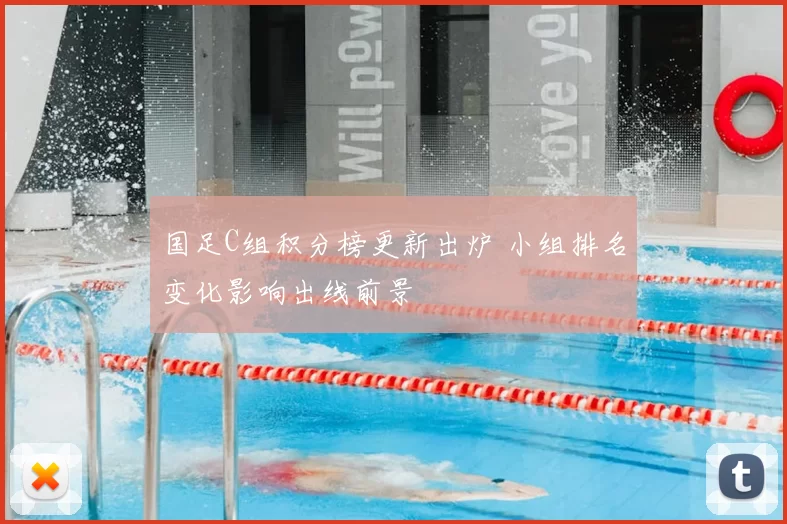 国足C组积分榜更新出炉 小组排名变化影响出线前景