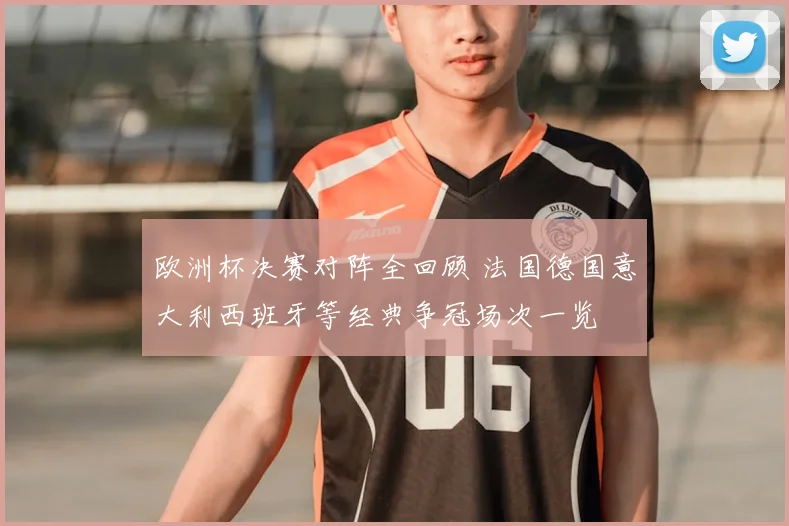 欧洲杯决赛对阵全回顾 法国德国意大利西班牙等经典争冠场次一览